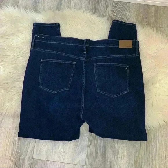 Madewell  9" Mid-Rise Skinny Jeans in Larkspur Wash: TENCEL™ sz 36t or 22 - Picture 7 of 11